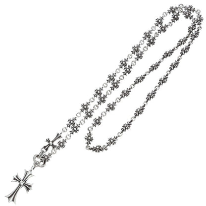 Chrome Hearts Tiny E CH Cross Choke Chain 925 Size ONE SIZE