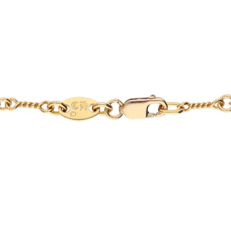 Chrome Hearts 22K 20inch Twist Chain Gold Size ONE SIZE