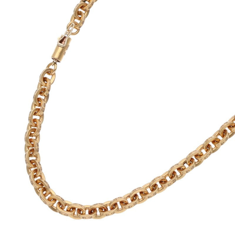Chrome Hearts 22K Yellow Gold Chain Necklace Size 18INCH