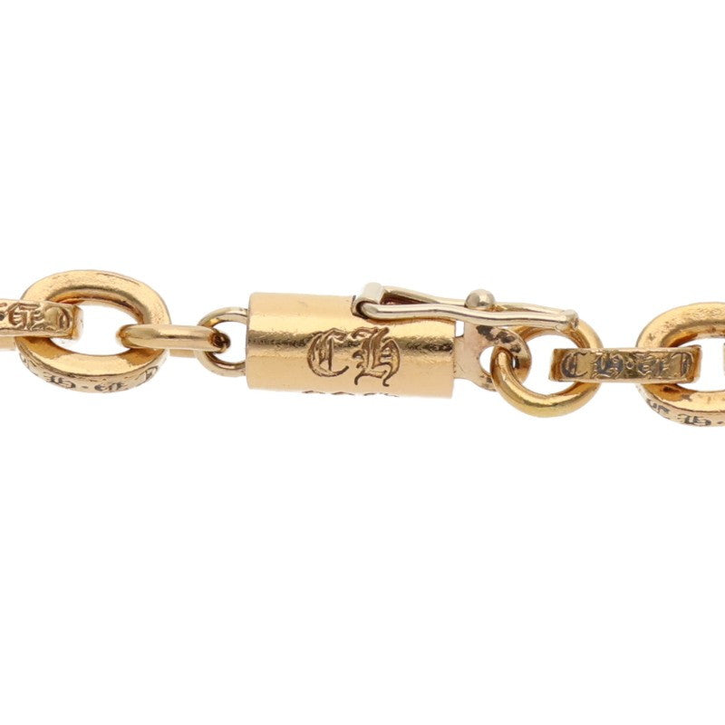 Chrome Hearts 22K Yellow Gold Chain Necklace Size 18INCH