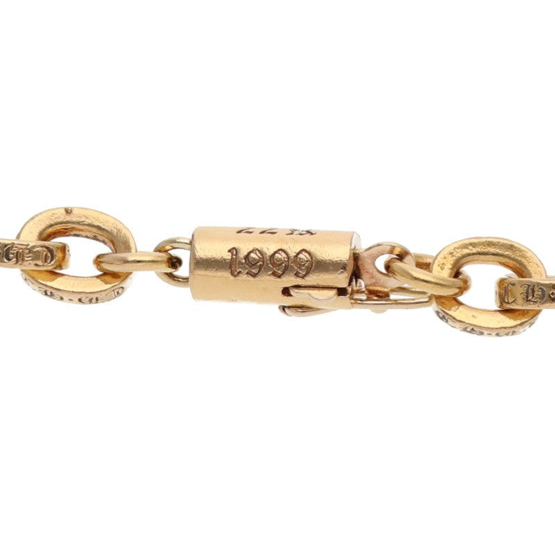 Chrome Hearts 22K Yellow Gold Chain Necklace Size 18INCH