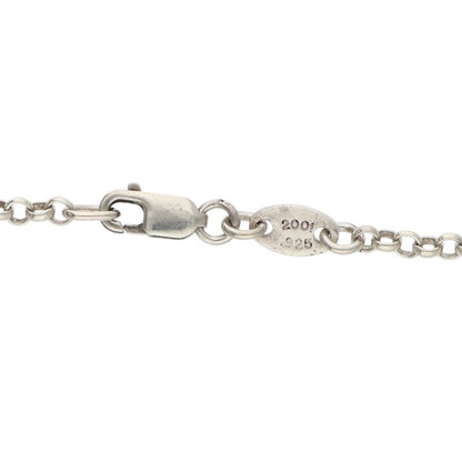 Chrome Hearts Roll Chain 20" Silver Necklace Size ONE SIZE
