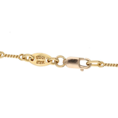 Chrome Hearts 22K 14K Twist Chain Gold Size ONE SIZE