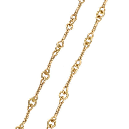 Chrome Hearts 22K 14K Twist Chain Gold Size ONE SIZE