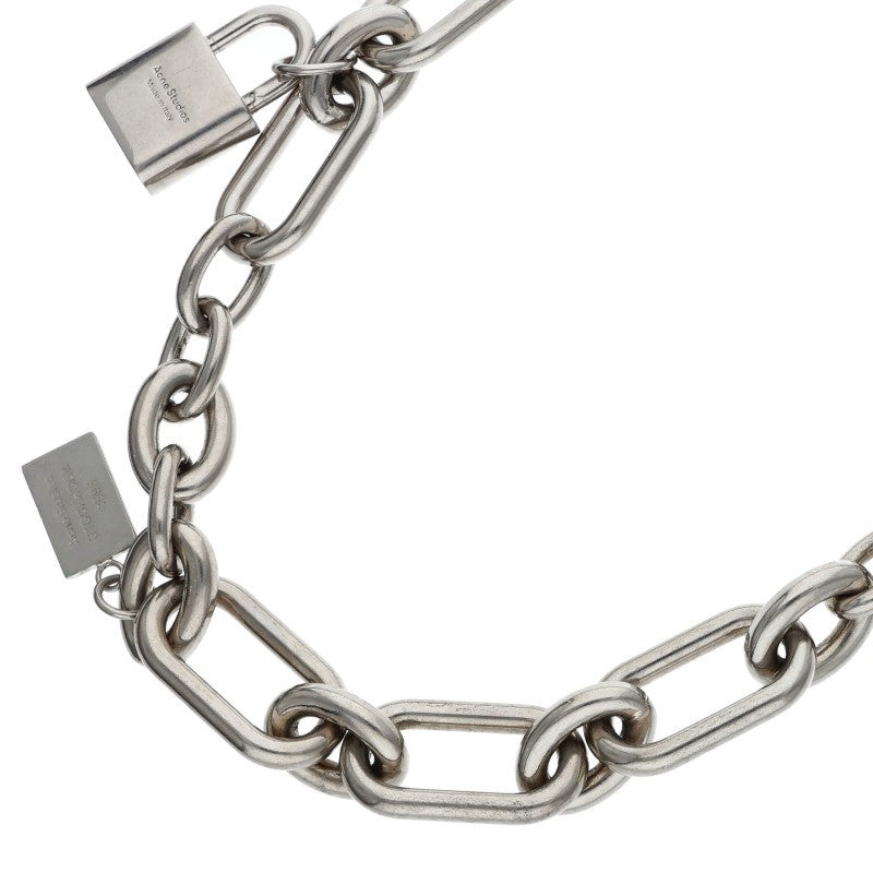 ACNE STUDIOS Padlock Chain Brass Choker Size ONE SIZE