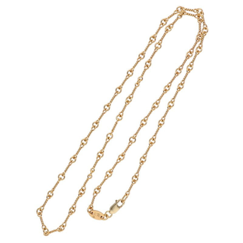 Chrome Hearts 22K 18in Twist Chain Gold Size ONE SIZE
