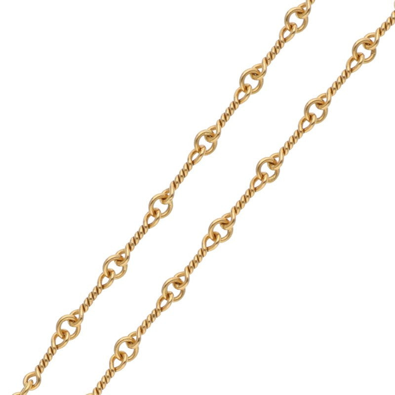 Chrome Hearts 22K 18in Twist Chain Gold Size ONE SIZE