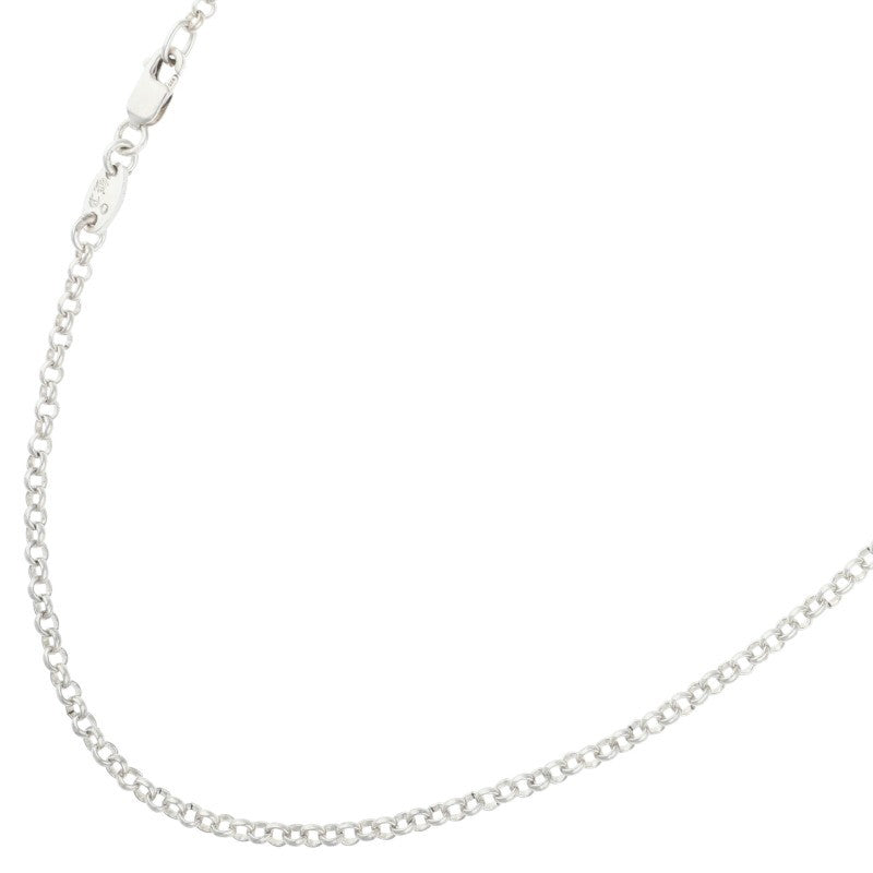 Chrome Hearts Roll Chain 16" Silver Necklace Size ONE SIZE