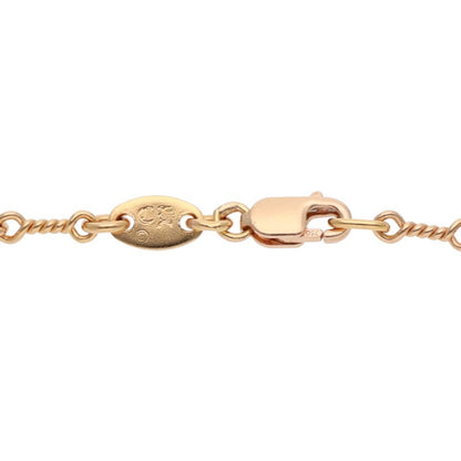 Chrome Hearts 22K 20inch Twist Chain Gold Size ONE Yellow