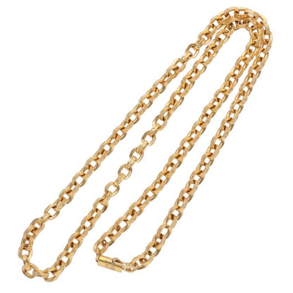 Chrome Hearts 22K Gold Paper Chain Necklace Size 20INCH