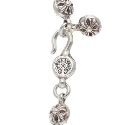 Chrome Hearts 925 Cross Ball Chain Small CH Size ONE Silver