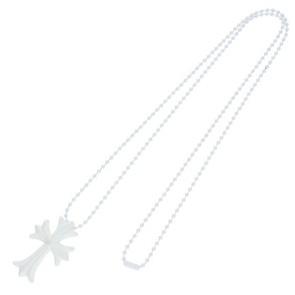 Chrome Hearts White Rubber Small CH Cross Size ONE SIZE