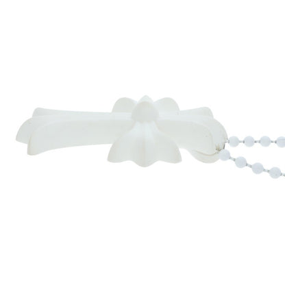 Chrome Hearts White Rubber Small CH Cross Size ONE SIZE