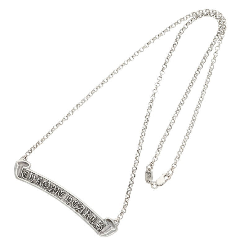 Chrome Hearts NKLC Chain Label Chain Necklace Size 18INCH