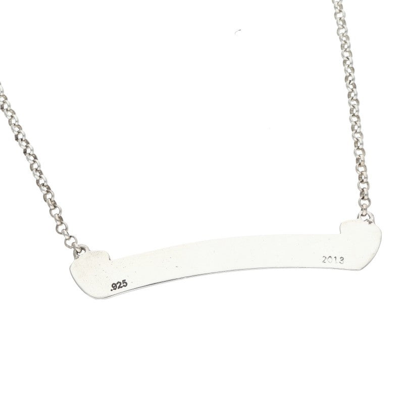Chrome Hearts NKLC Chain Label Chain Necklace Size 18INCH