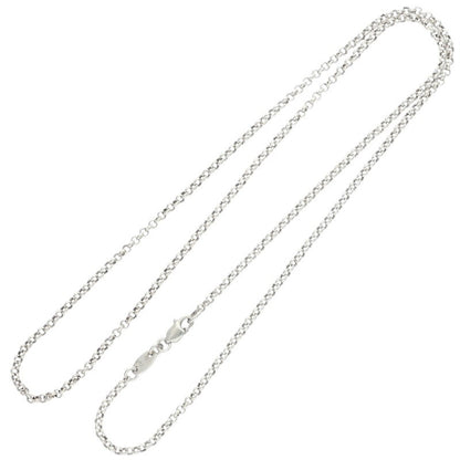 Chrome Hearts Roll Chain 20inch Old Silver Size ONE SIZE