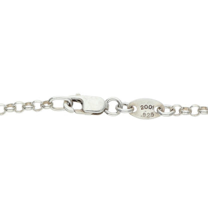 Chrome Hearts Roll Chain 20" Silver Necklace Size ONE SIZE