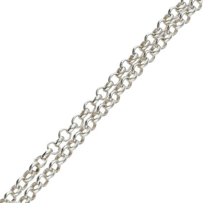Chrome Hearts Roll Chain 20" Silver Necklace Size ONE SIZE