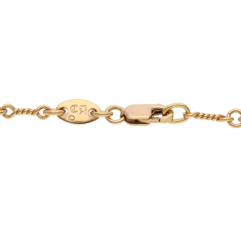 Chrome Hearts 22K Twist Chain Necklace 18in Size ONE SIZE