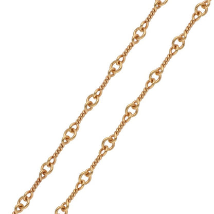 Chrome Hearts 22K Twist Chain Necklace 18in Size ONE SIZE