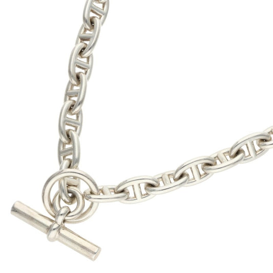 HERMES 925 Chaine d'Ancre MM Choker Necklace Size MM