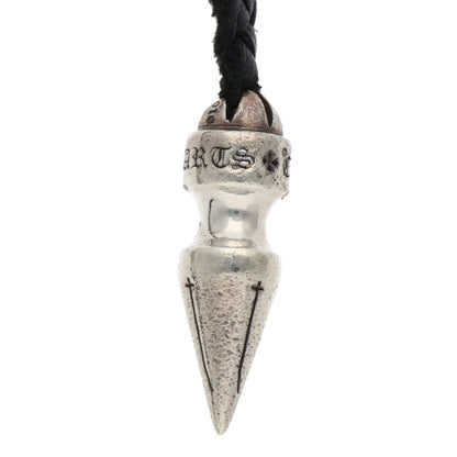 Chrome Hearts Spike Leather Braid Necklace Size ONE SIZE