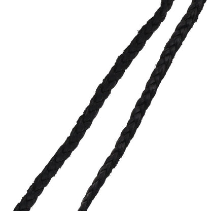 Chrome Hearts Spike Leather Braid Necklace Size ONE SIZE