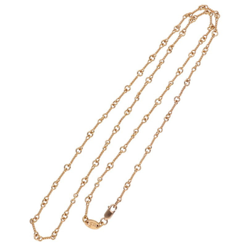 Chrome Hearts 22K Twist Chain Gold Necklace Size 20INCH