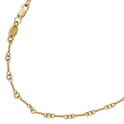 Chrome Hearts 22K Twist Chain Necklace 18in Size ONE Yellow