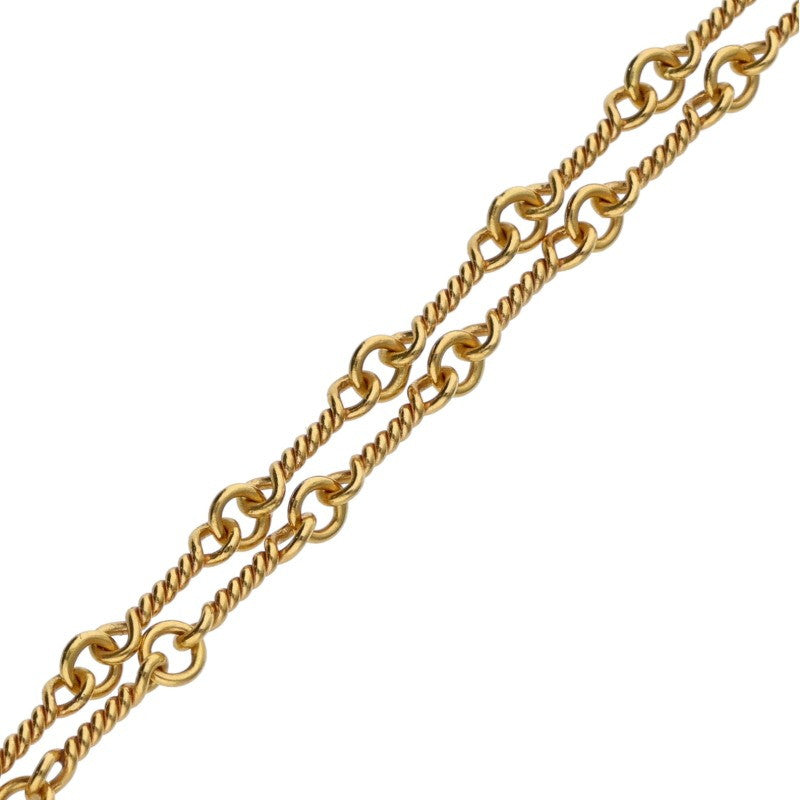 Chrome Hearts 22K Twist Chain Necklace 18in Size ONE Yellow