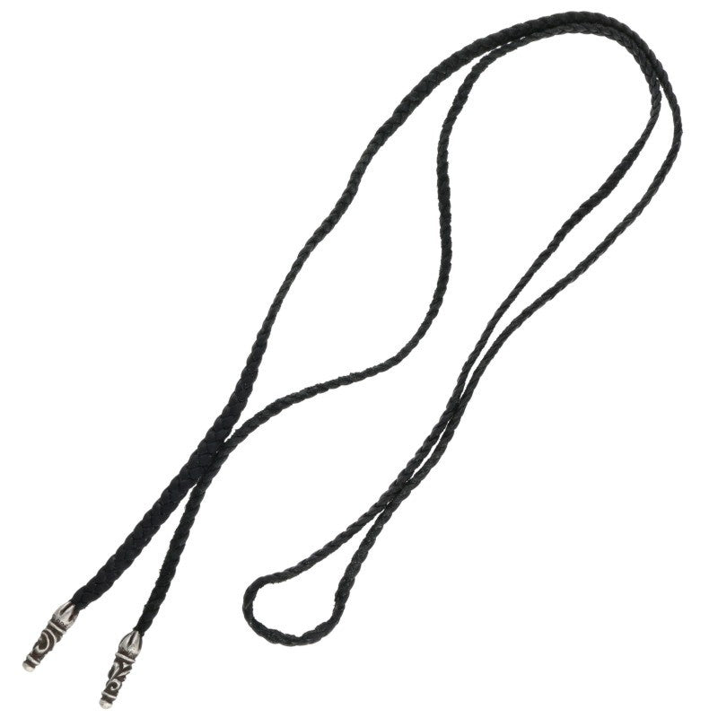 Chrome Hearts Scroll Leather Braid Necklace Size ONE Multi
