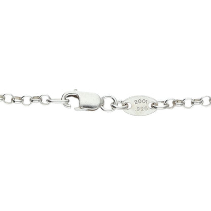 Chrome Hearts Roll Chain 24" Silver Necklace Size ONE SIZE