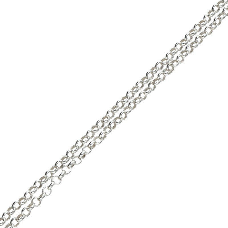 Chrome Hearts Roll Chain 24" Silver Necklace Size ONE SIZE