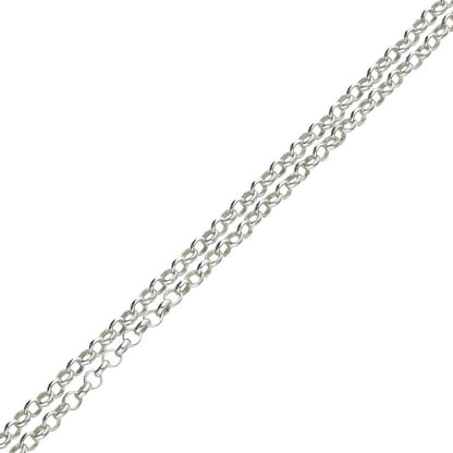Chrome Hearts Roll Chain 24" Silver Necklace Size ONE SIZE