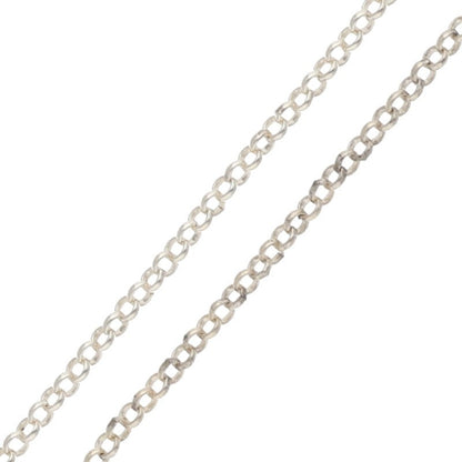 Chrome Hearts 925 Roll Chain Necklace Size 20INCH