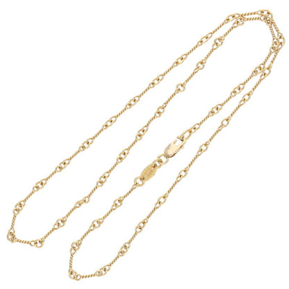 Chrome Hearts 22K Yellow Gold Twist Chain 16" Size ONE SIZE