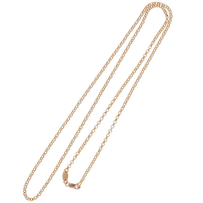 Chrome Hearts 22K Roll Chain Necklace 24in