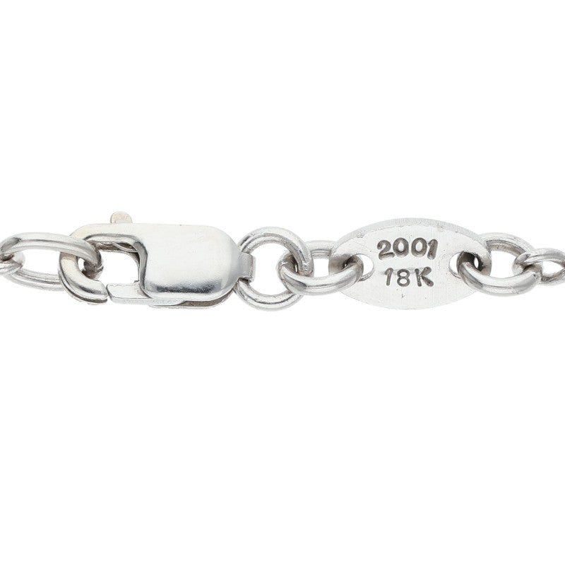 Chrome Hearts 18KWG Twist Chain 16" Necklace Size ONE SIZE