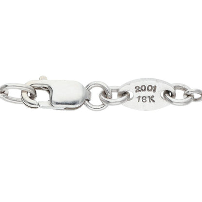 Chrome Hearts 18KWG Twist Chain 16" Necklace Size ONE SIZE