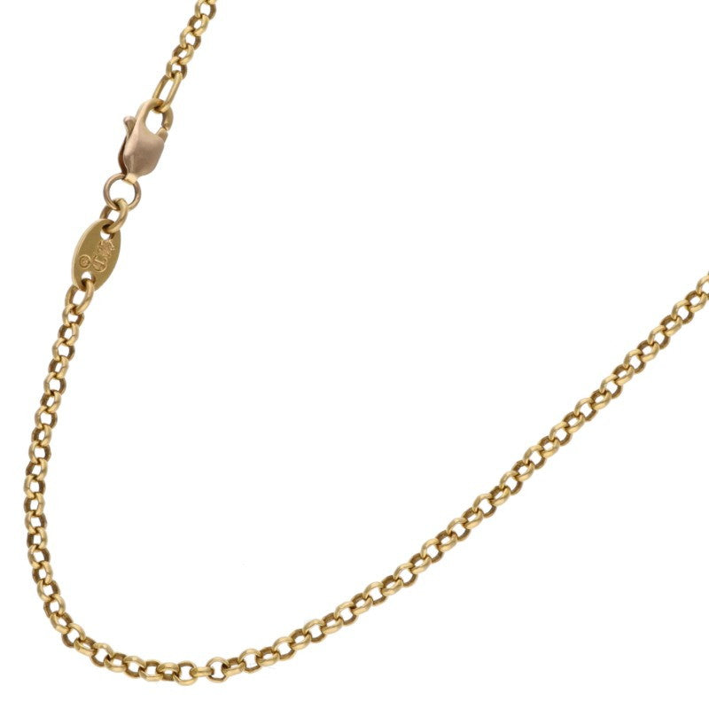 Chrome Hearts 22K Yellow Gold Roll Chain 20" Size ONE SIZE