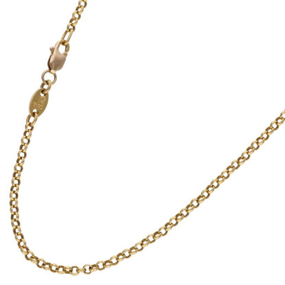 Chrome Hearts 22K Yellow Gold Roll Chain 20" Size ONE SIZE