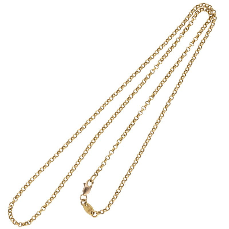 Chrome Hearts 22K Yellow Gold Roll Chain 20" Size ONE SIZE