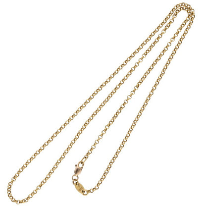 Chrome Hearts 22K Yellow Gold Roll Chain 20" Size ONE SIZE