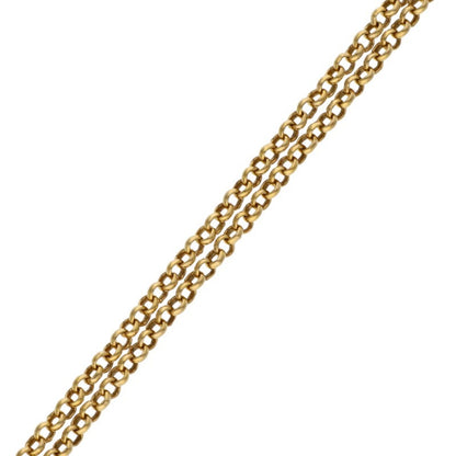 Chrome Hearts 22K Yellow Gold Roll Chain 20" Size ONE SIZE