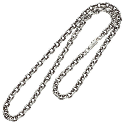 Chrome Hearts 925 14K Paper Chain Necklace Size 18INCH