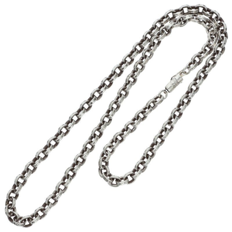 Chrome Hearts 925 14K Paper Chain Necklace Size 18INCH