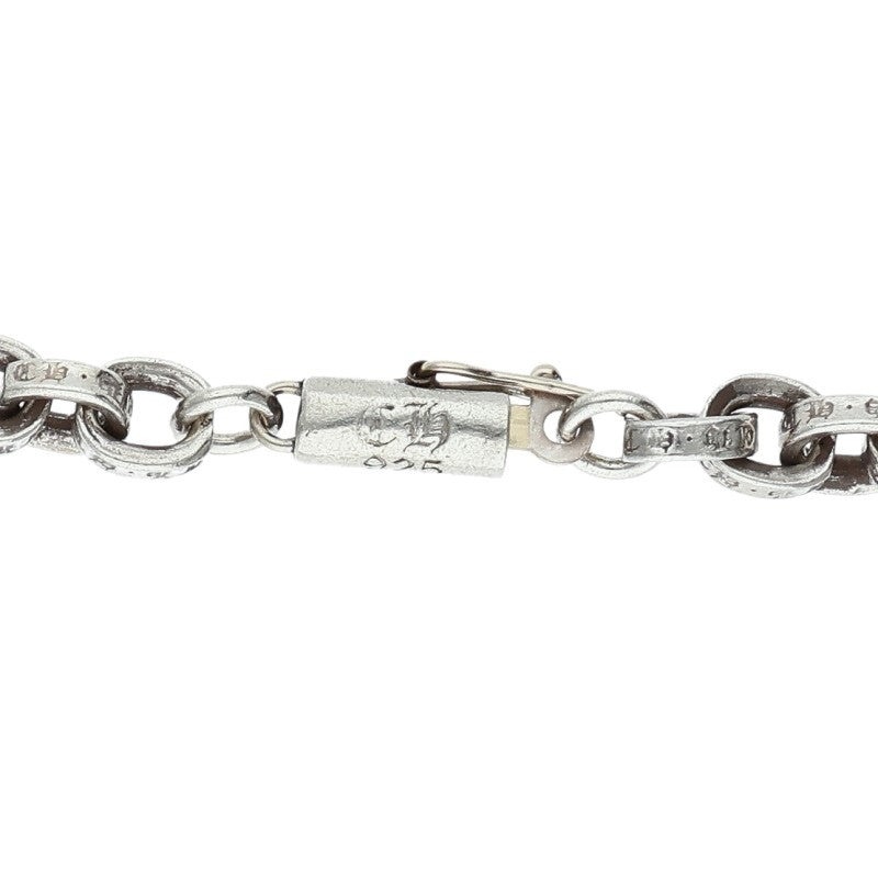 Chrome Hearts 925 14K Paper Chain Necklace Size 18INCH