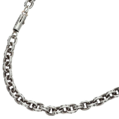 Chrome Hearts 925 14K Paper Chain Silver Size 18INCH