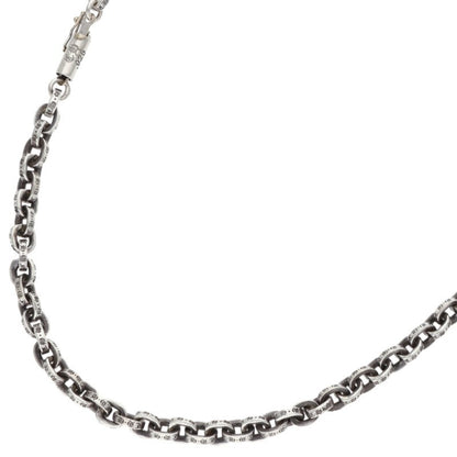 Chrome Hearts 925 14K Paper Chain Necklace Size 18INCH