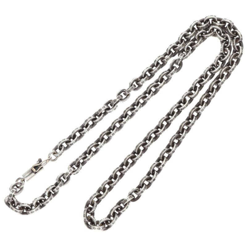 Chrome Hearts 925 14K Paper Chain Necklace Size 18INCH
